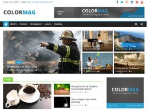 Theme wordpress website miễn phí ColorMag