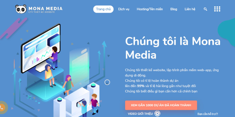 Mona Media - Công ty thiết kế Website nhập hàng, đặt hàng Trung Quốc chuyên nghiệp
