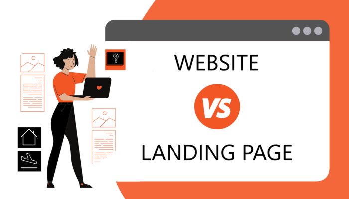 So sánh sự khác nhau giữa Website và Landing Page