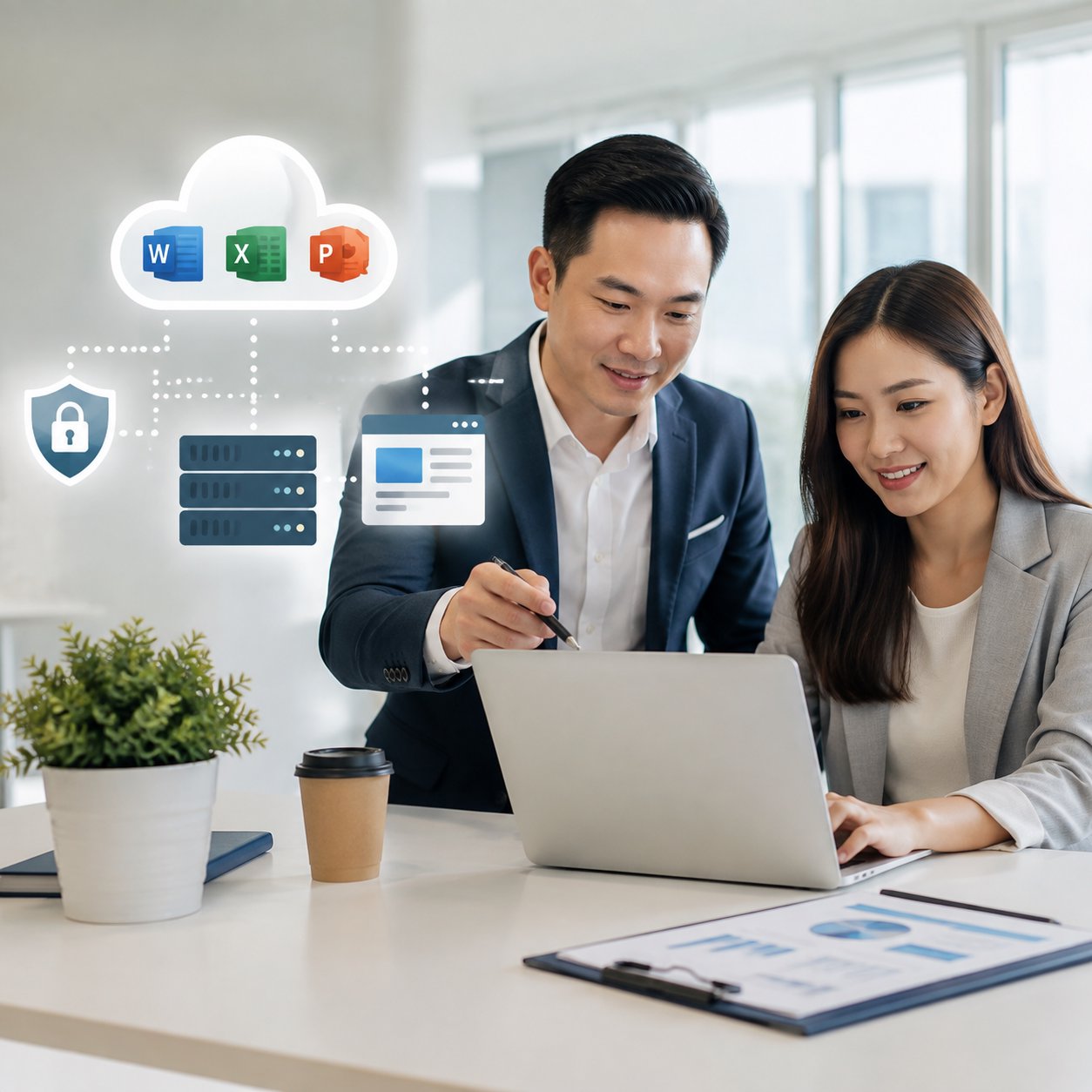 Vì Sao Cần Tư Vấn Chọn Gói Microsoft 365, Hosting, Website Ngay Từ Đầu